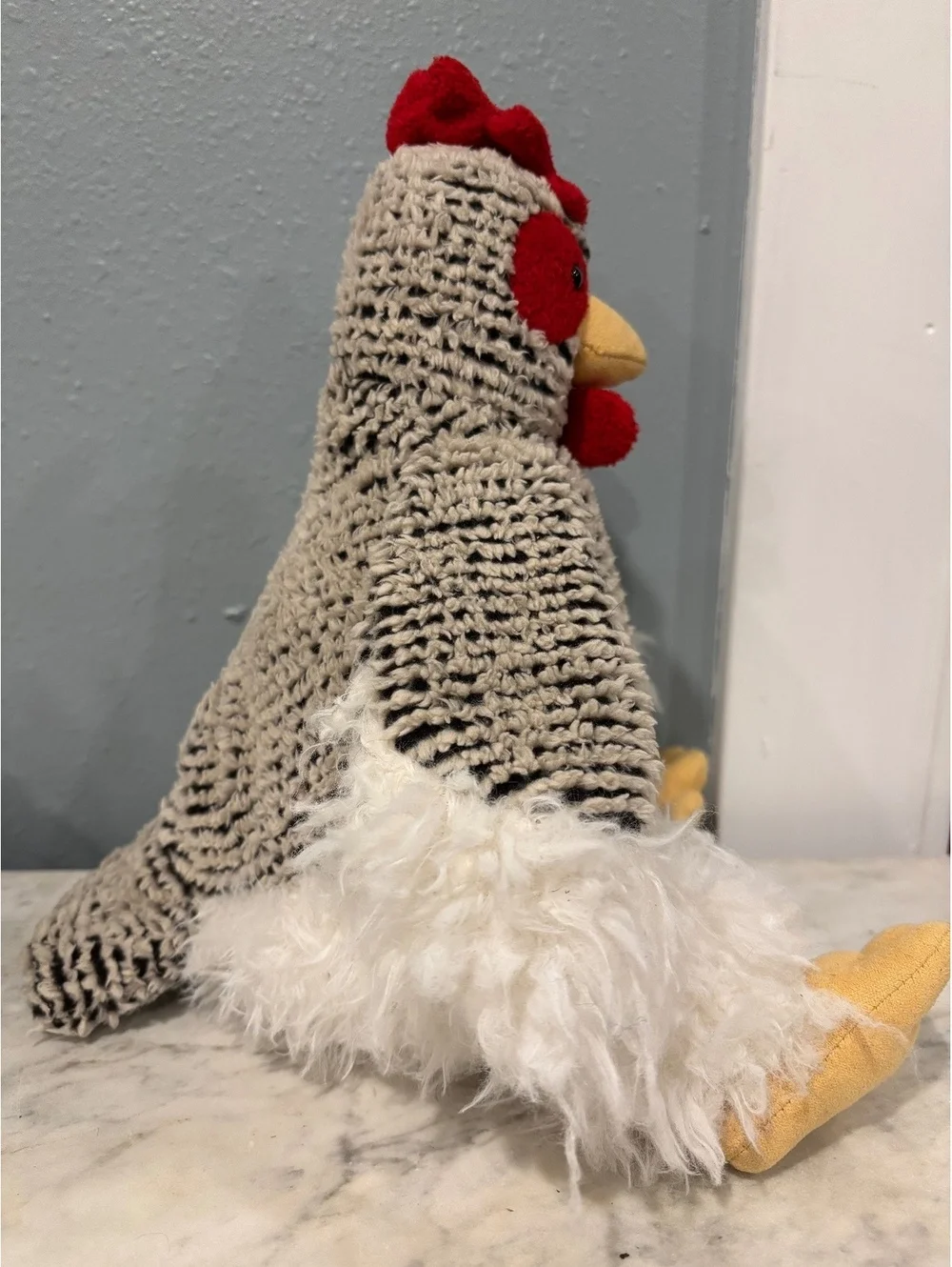 Mary Meyer Chicken Plush, Hen Stuffed Animal, GUC Farm Decor